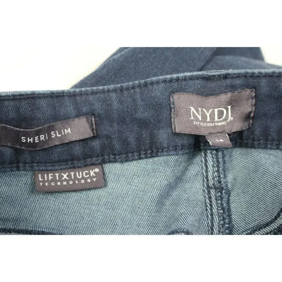 ladies NYDJ slim jeans size 14 - Picture 6 of 6